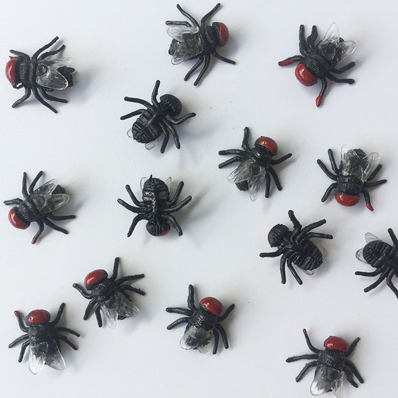 Modelo de Mosca en PVC Realista para Halloween