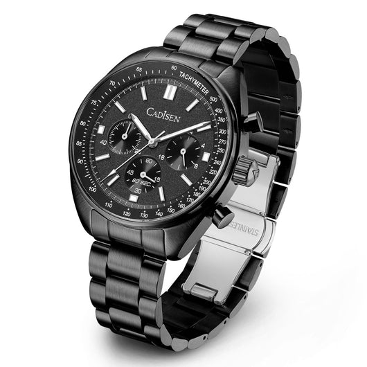 Reloj de Cuarzo Multifunción Tres Esferas Resistente al Agua para Hombre - Image 5