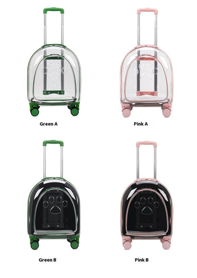 Mochila Transportadora Panorámica para Mascotas con Ventana Transparente - Image 31