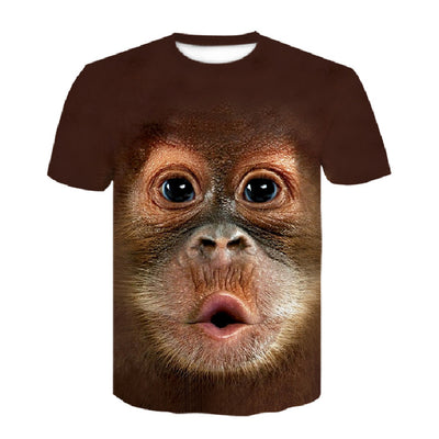 Playera Hombre Cuello Redondo Estampado 3D Digital Manga Corta - Image 24