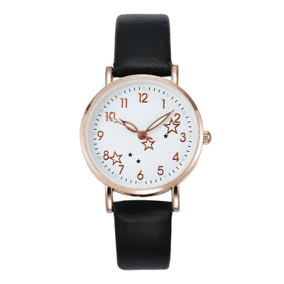 Reloj de Moda Simple con Estrella de Cinco Puntas Luminosa - Image 13