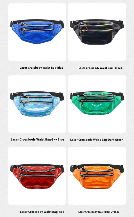 Riñonera Deportiva Reflectante Láser para Hombre y Mujer - 7 Colores - Image 17