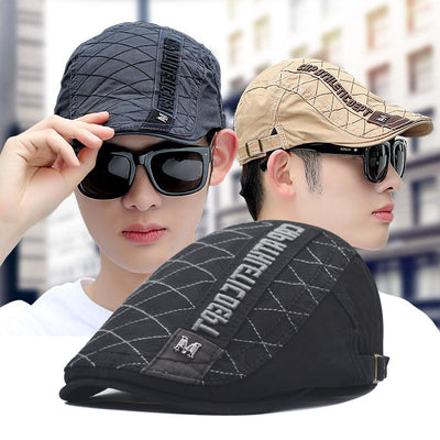 Gorra de Protección Solar Otoño Invierno para Hombre con Visera