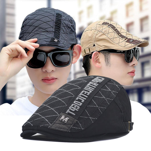 Gorra de Protección Solar Otoño Invierno para Hombre con Visera