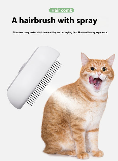 Peine Masajeador con Spray para Gatos - Limpieza y Bienestar - Image 15
