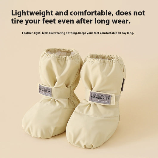 Botines Impermeables de Algodón para Niños - Zapatos de Invierno con Forro Cálido - Image 2