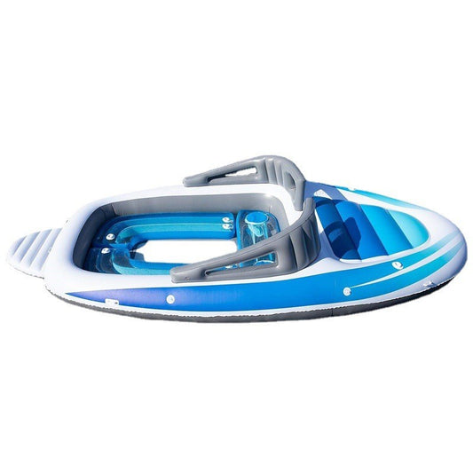 Isla Flotante Inflable para 6 Personas - Cama de Agua PVC - Image 2