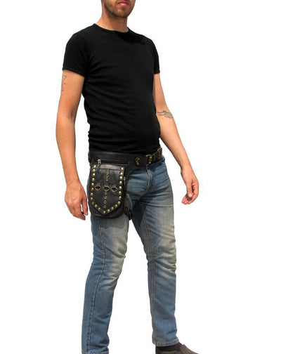 Bolso Bandolera Punk Medieval Retro Europeo - Image 7
