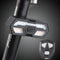 Luz Trasera LED para Bicicleta con Control Remoto, Carga USB e Impermeable