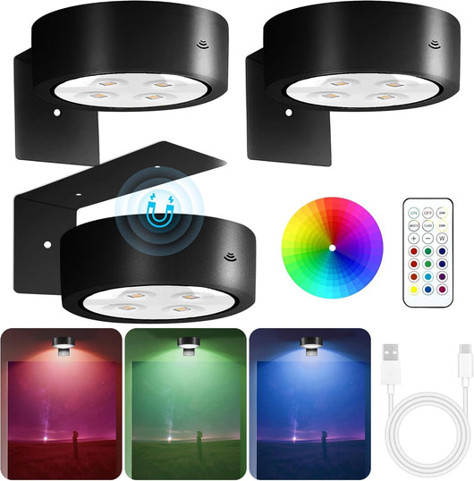 Luz Nocturna RGB Inteligente con Control Remoto para Armario - Image 6