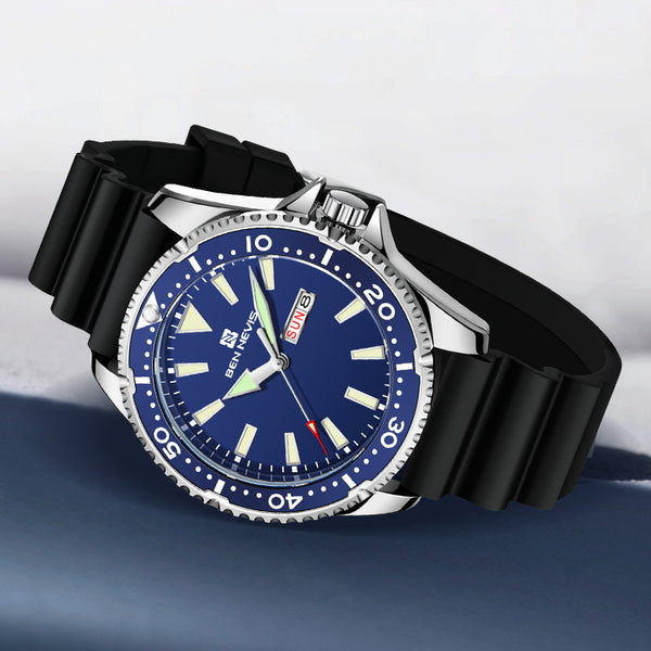 Reloj de Cuarzo para Hombre con Calendario - Diseño Moderno y Personalidad
