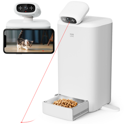 Comedero Automático para Gatos con Cámara 1080P, Control de Porciones y Visión Nocturna - Image 2