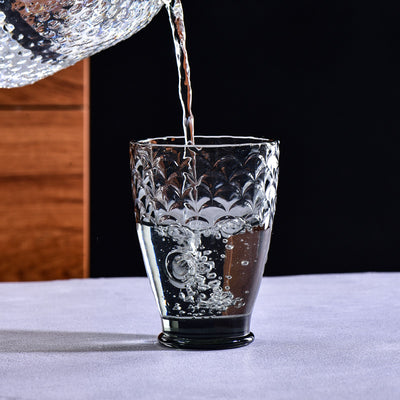Vasos Apilables de Vidrio con Diseño Koi - Image 6