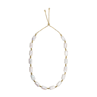 Collar de Perlas Barrocas Naturales - Cadena de Joyería Elegante - Image 10