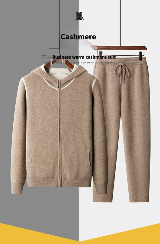 Traje Casual Holgado con Capucha y Corte Entallado para Hombre - Image 21