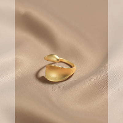 Anillo de Oro Mate Estilo Frío - Diseño Premium con Personalidad - Image 7
