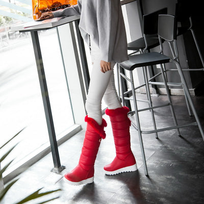 Botas Cálidas de Caña Alta con Suela Gruesa para Mujer - Image 6