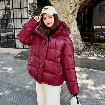 Chaqueta Acolchada de Algodón con Capucha para Hombre y Mujer