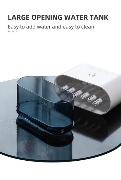 Humidificador Ultrasónico Inteligente USB con Llama Dinámica y Control por Voz - Image 9