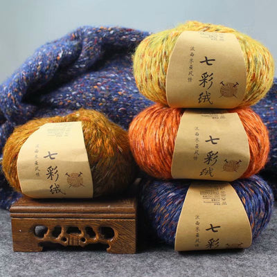 Hilo de Lana Multicolor para Crochet Artesanal - Ovillo Mediano Grueso - Image 22
