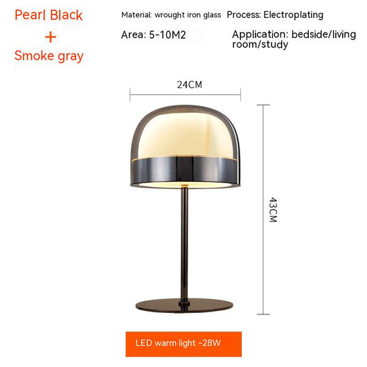 Lámpara de Mesa Nórdica Moderna Minimalista Lujo Ligero - Image 5