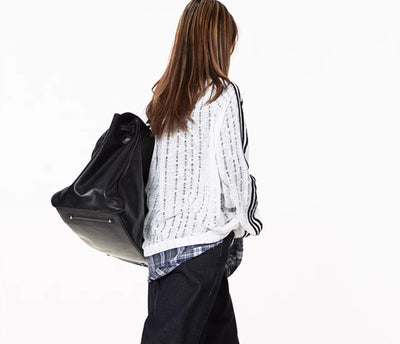 Sudadera Oversized con Rayas Contrastadas y Costuras Decorativas - Image 5
