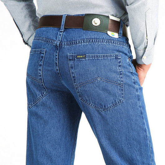 Pantalones Vaqueros Casuales Slim Fit de Cintura Media - Image 7