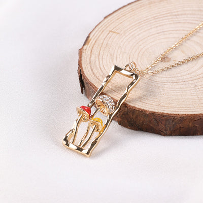Collar Seta Mujer Personalidad Diamante Efecto Óleo Cadena Clavícula Moda Tendencia - Image 2