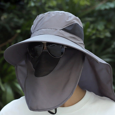 Gorra de Pesca para Hombre con Protección Solar Completa para Verano - Image 2