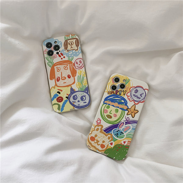Funda Protectora de Silicona con Diseño Anime Kawaii - Estilo Japonés y Coreano