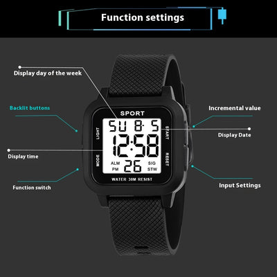 Reloj Deportivo Inteligente Personalizado Multifunción - Image 22