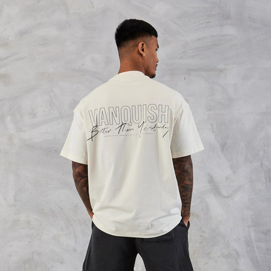 Camiseta Deportiva Oversized Hip Hop para Hombre - Corte Boxy Fitness - Image 5