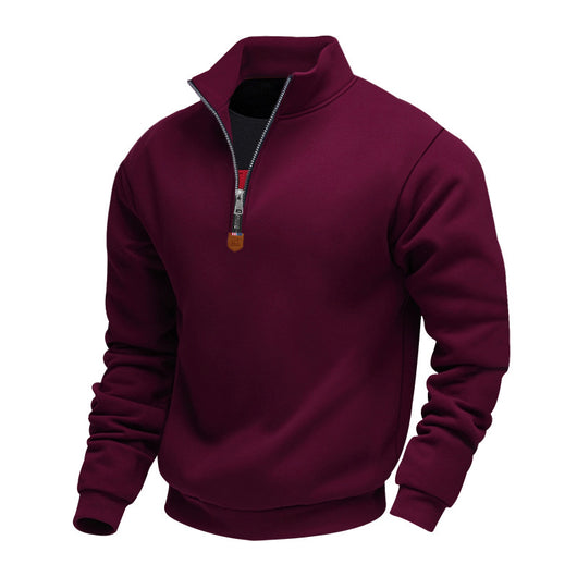 Sudadera Deportiva Cuello Alto con Cierre Medio para Hombre - Image 5