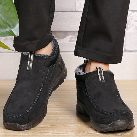 Zapatillas de Invierno Algodón Plus Terciopelo Ligero