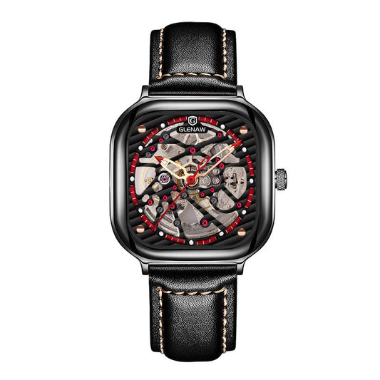 Reloj Mecánico Automático con Esfera Transparente - Image 2