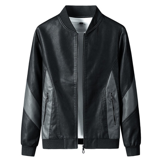 Chaqueta Otoñal Holgada para Hombre Talla Grande Estilo Papá - Image 7