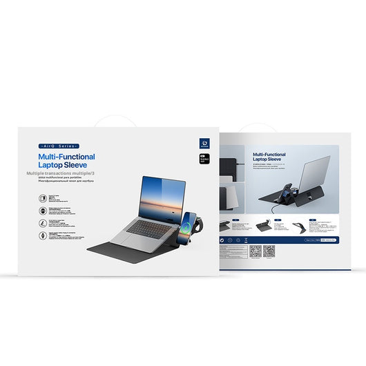 Cargador Inalámbrico 3 en 1 Multifuncional con Funda para Laptop - Image 5