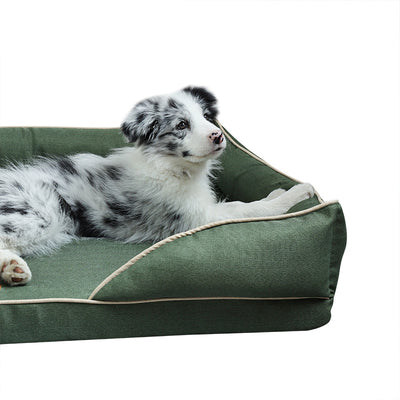 Cama Nido para Perros de Lino Extraíble y Lavable - Uso Todo el Año - Image 2