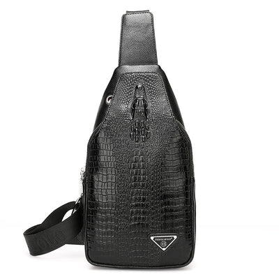 Bolsa de Pecho con Patrón para Hombre - Mochila Cruzada y Cintura - Image 13