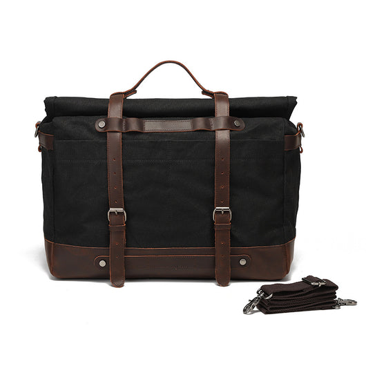 Bolsa Bandolera de Lona Unisex - Estilo Casual y Versátil - Image 6