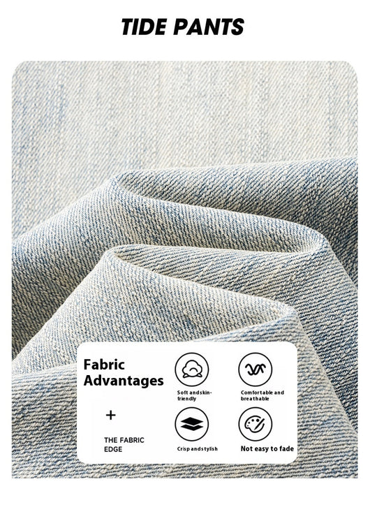 Pantalones Denim Rectos Oversize para Hombre - Image 14