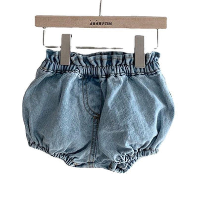 Pantalones Cortos con Cintura de Encaje para Bebé - Diseño Cómodo y Elegante - Image 7