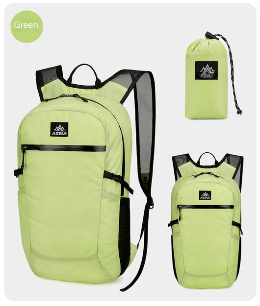 Mochila Ligera Verde Lima AZELA, Daypack de Viaje para Exteriores con Múltiples Bolsillos, Correas de Malla Transpirable, Mochila Casual Duradera para Hombres y - Image 41