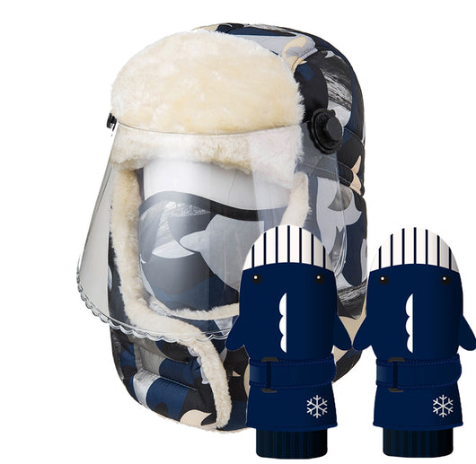 Gorro Térmico Infantil Lei Feng para Esquí y Protección contra el Frío - Image 9