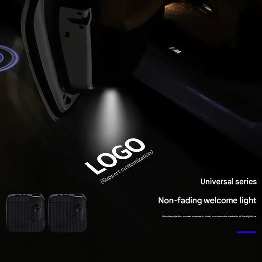 Luz de Bienvenida Automotriz con Sensor Infrarrojo y Proyección LED - Image 2