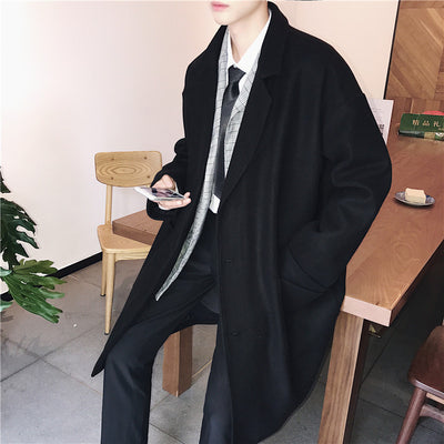 Abrigo de Lana Casual para Hombre - Corte Medio Elegante y Cálido - Image 2