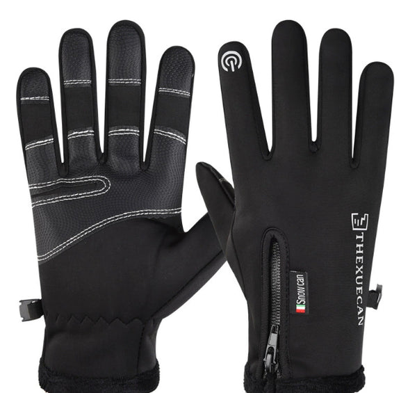 Guantes de Invierno Impermeables con Cierre y Pantalla Táctil - Image 6