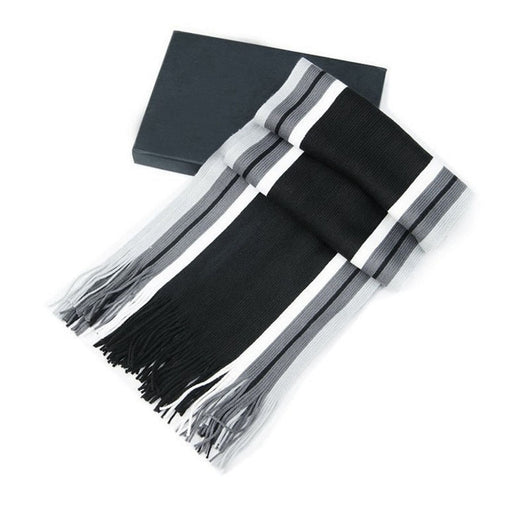Bufanda Gruesa Casual para Hombre con Efecto Cachemira y Combinación de Colores - Image 7