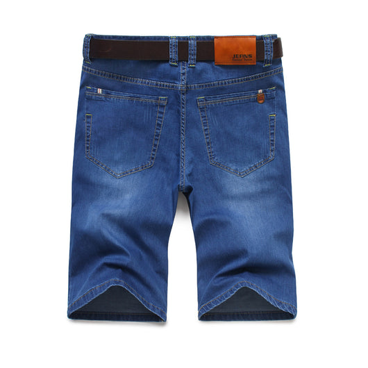 Shorts de Mezclilla Rectos Ultradelgados para Verano - Image 9