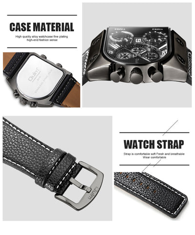 Reloj de Pulsera Cuarzo Dual Display para Hombre - Image 19